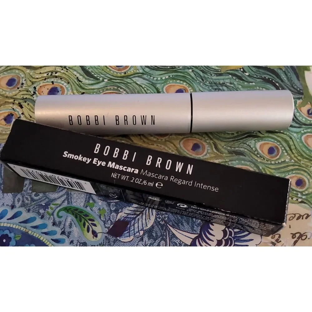 BNIB~BOBBI BROWN Smokey Eye Mascara in Black~Full Size~2 oz.